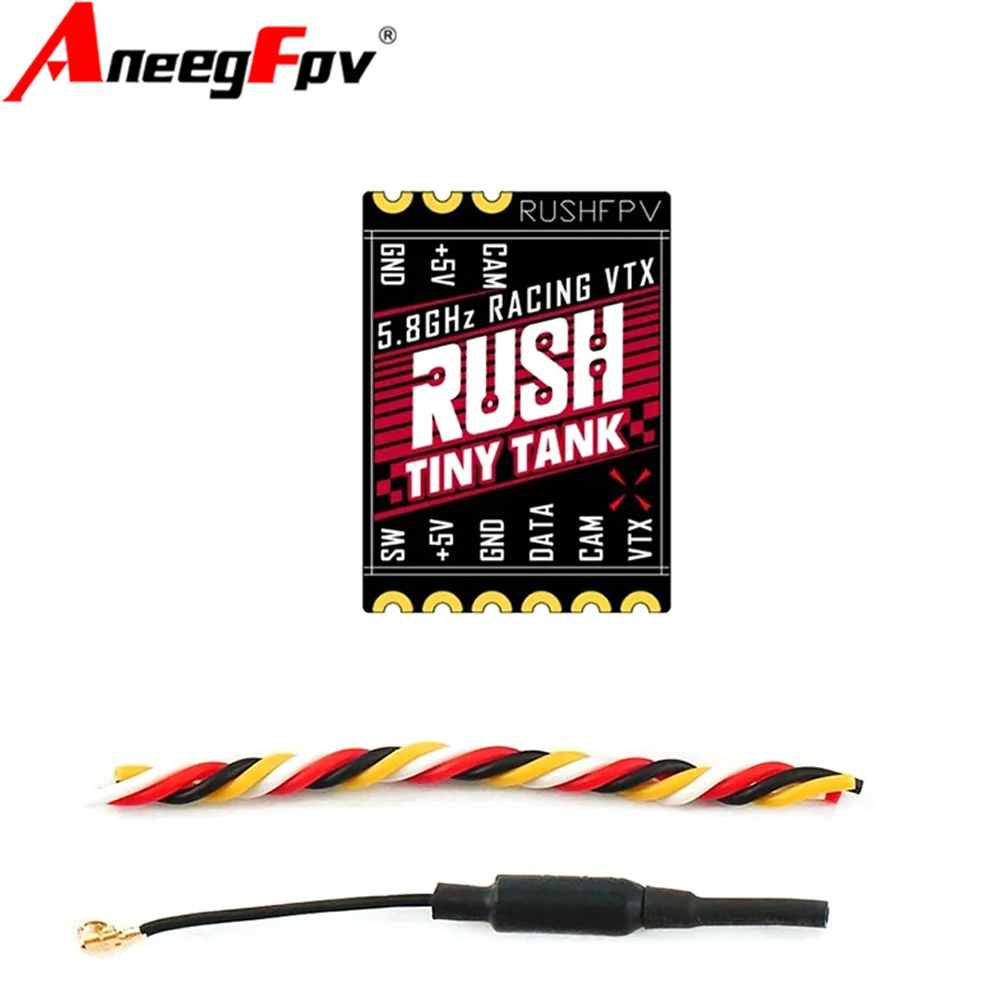 RUSH TINY Nano VTX 48CH 350mW الارسال 5V المدخلات ث/LED لوح تمديد FPV الارسال لسباق FPV #2