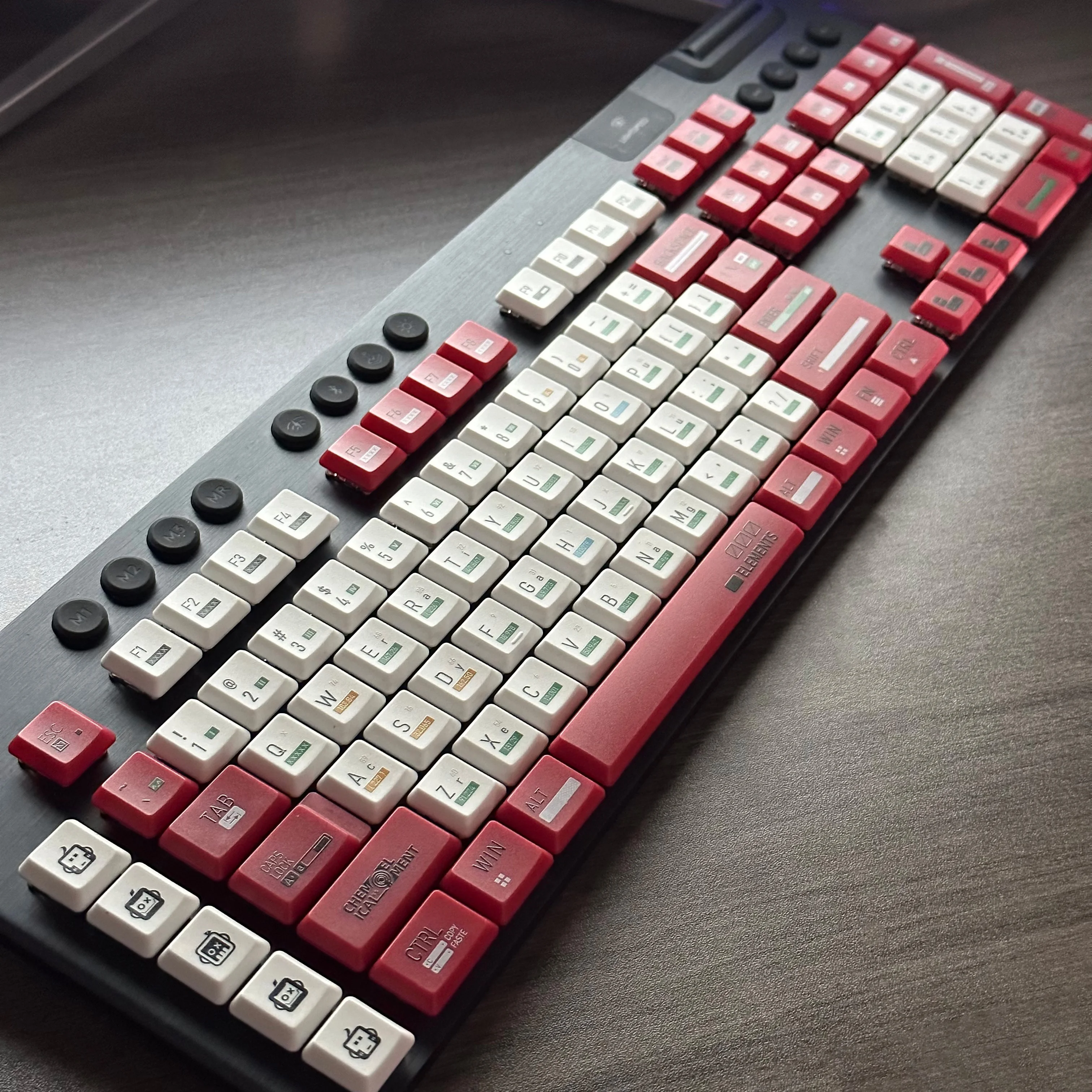 눈부신 업그레이드! 로지텍 G813, G815, G913, G915, G913, G915, TKL RGB 기계식 게이밍 키보드용, 듀얼 컬러 키캡, PBT DIY 키캡 썸네일 4