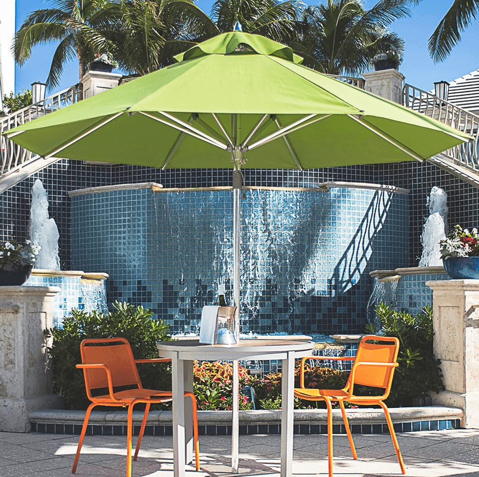 ATV&UTVAdvertising Beach Umbrella Parasol Wholesale  1.5M Radii Uv Protection Beach Garden Parasol Patio Outdoor Umbrella Factor