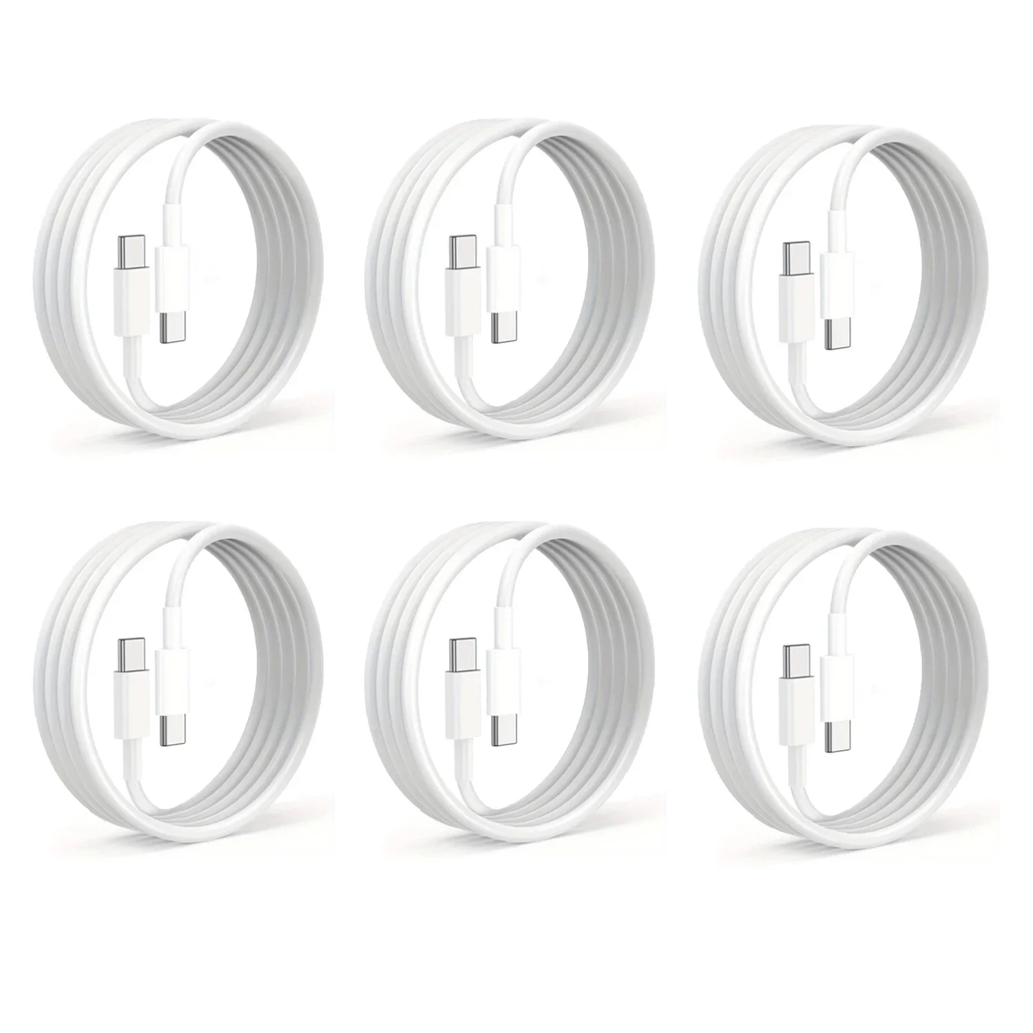 6Pcs 60W Usb C To U… - image