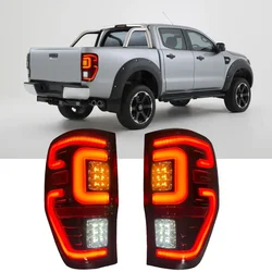Pair Left&Right LED Tail Lamp Assembly For Ford Ranger 2012 2013 2014 2015-2021 Rear Taillight Warning Light Reversing Light
