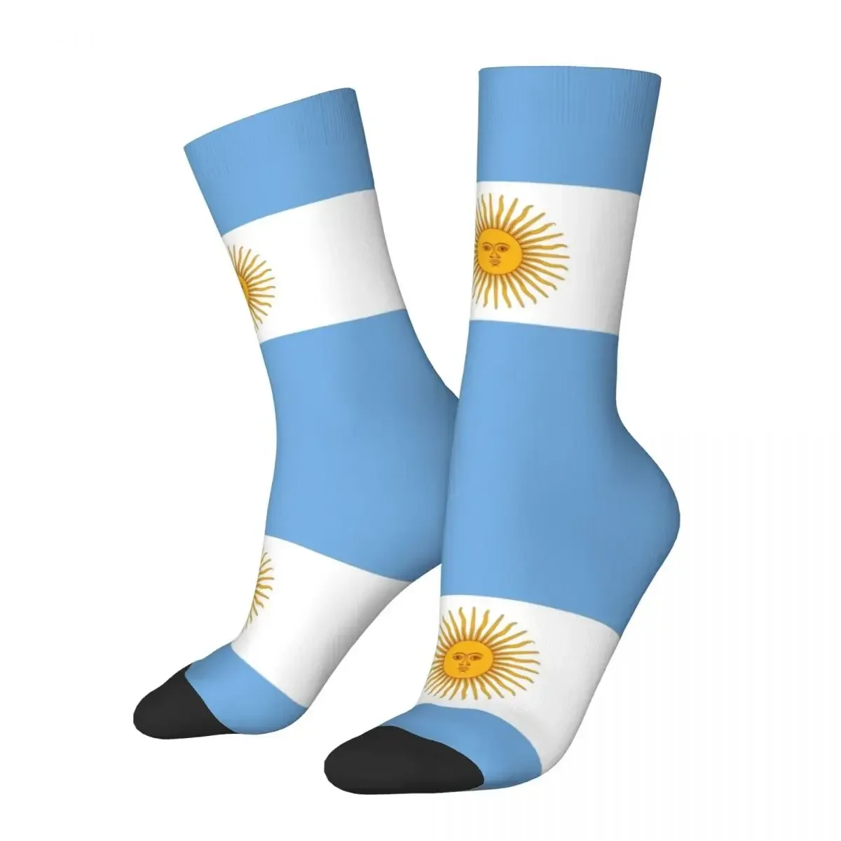 Calcetines largos con bandera de Argentina para hombre y mujer, medias Harajuku de alta calidad, accesorios para todas las estaciones, regalos