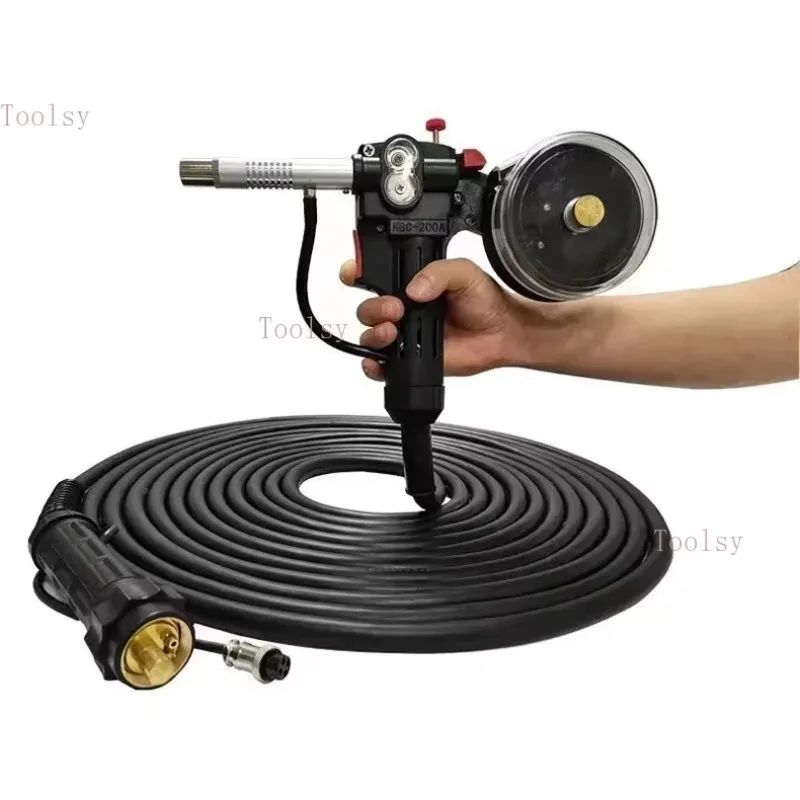 【Industrial】Aluminum Welder Use  MAG Welding Torch Spool  200A 24V DC Motor With Euro Connection 3M Or 5M