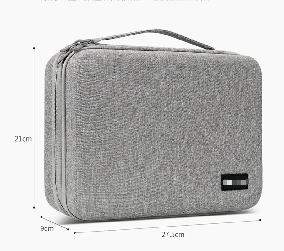 EVA Hard Shell Travel Electronic Organizer Case for iPad Pro 11 inch Hard Drive Cables Earphones Cell Phone AC Adapter  Multiuse