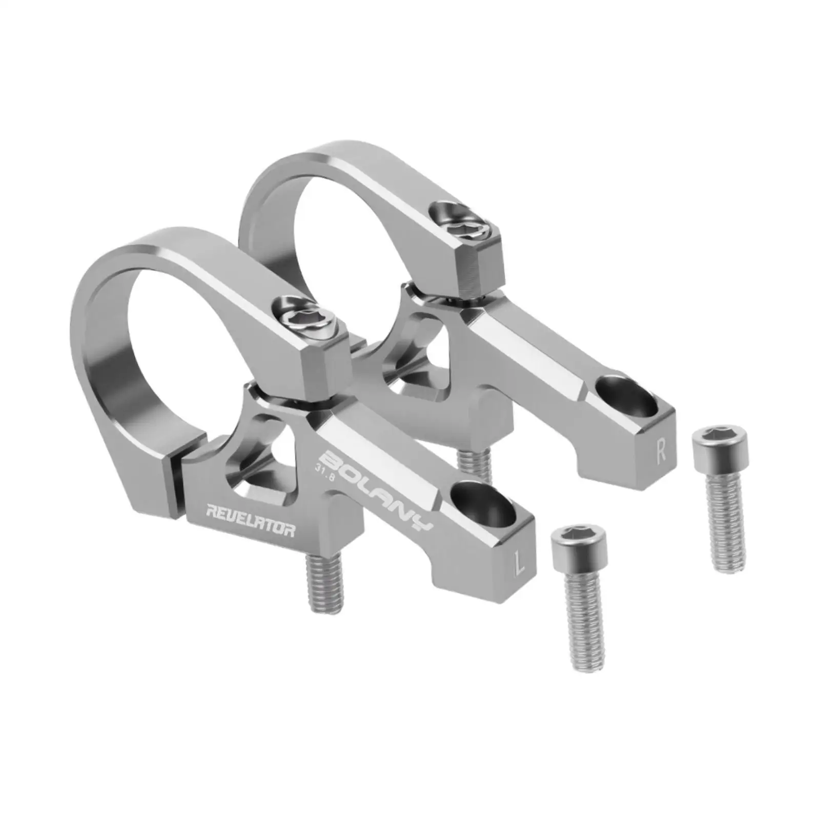 

Bike Handlebar Stem 31.8mm Lightweight Aluminum Alloy MTB Stem Replacement Bicycle Part for Mountain Bike