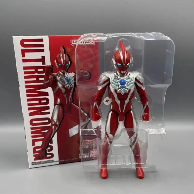 Brand New Bandai DX UAF Ultraman Omega Super Movable Blue Dragon White Tiger Armor Figure Model Ornaments Ready in Stock