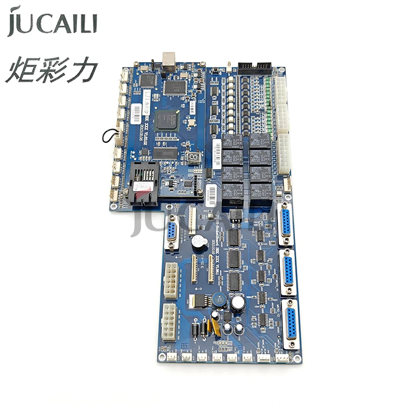 JCL หลักสําหรับ Seiko 510 35pl สําหรับ Infiniti UV Flatbed เครื่องพิมพ์ 8 หัวพิมพ์ HS ซ็อกเก็ตบอร์ด V1.83 V1.86