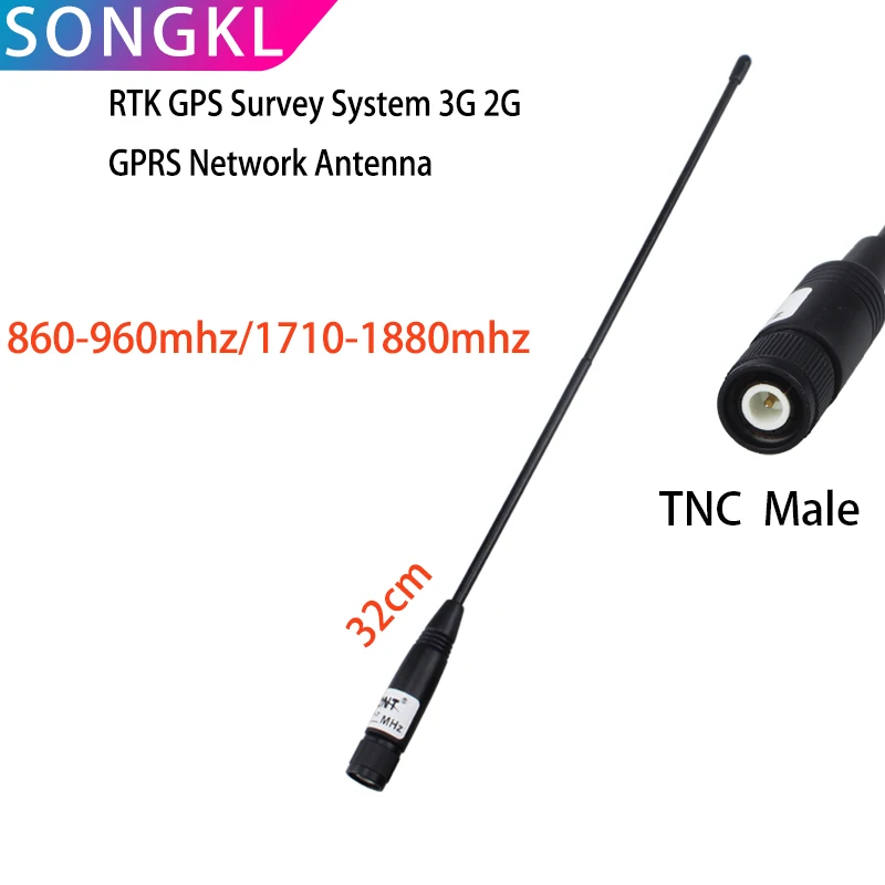 

RTK GPS Survey System 2G 3G GPRS Network network Antenna TNC-J for STONEX SOUTH SANDING UniStrong CHCNAV GNSS Receiver QT0822D