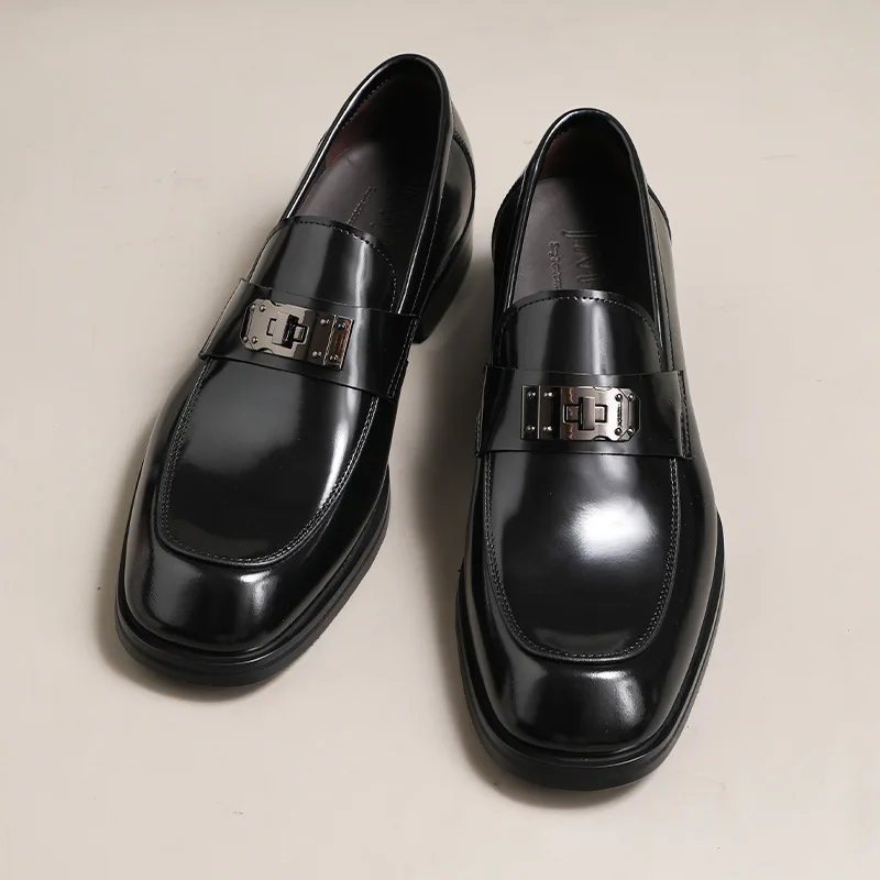 

British Style Men's Loafers Fashion Leather Shoes Business Casual Men's Shoes