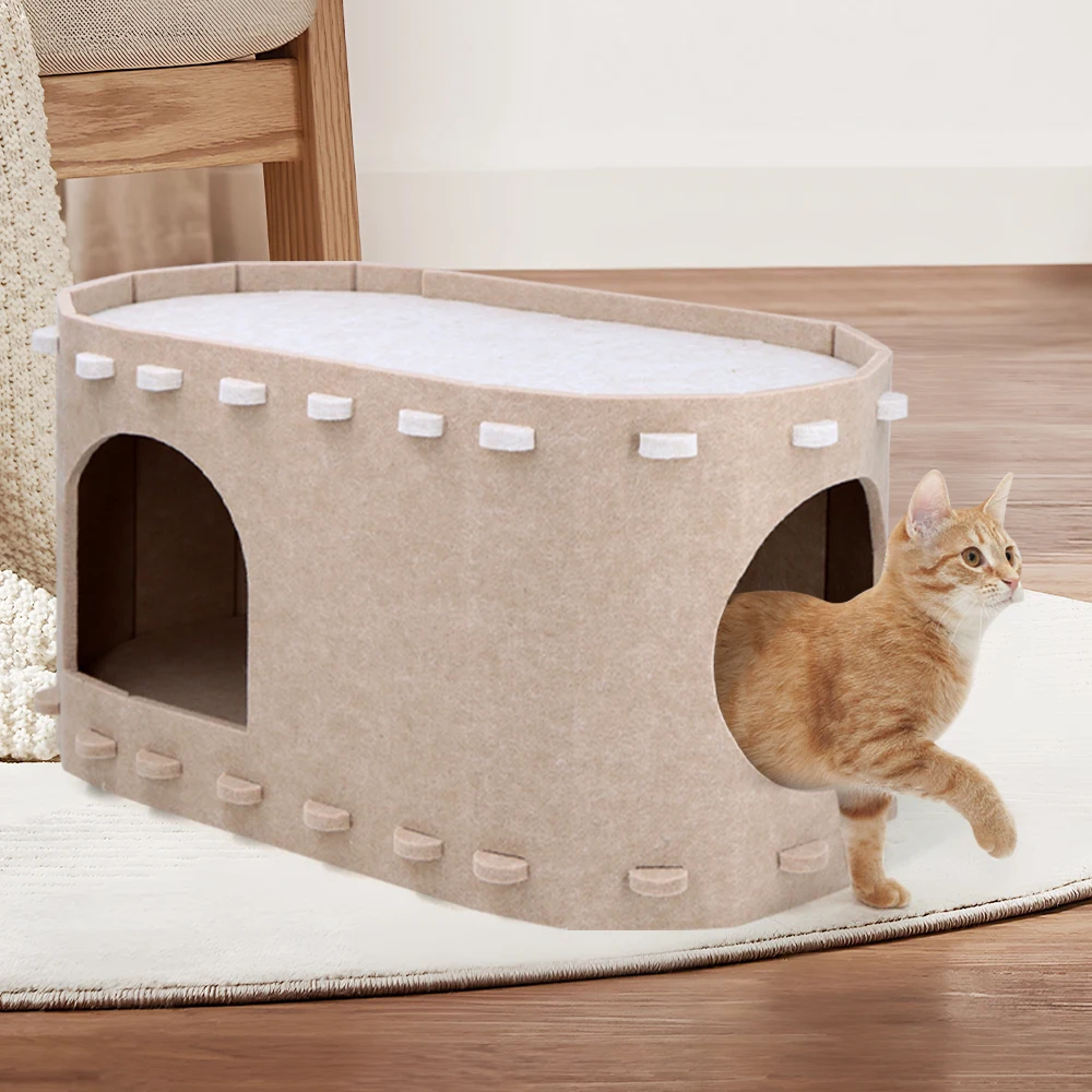 

Cat Accessories Cat Beds and Furniture Cat Nest Breathable Grinding Claws and Foldable Cat Home Cat Supplies for Cats Rest