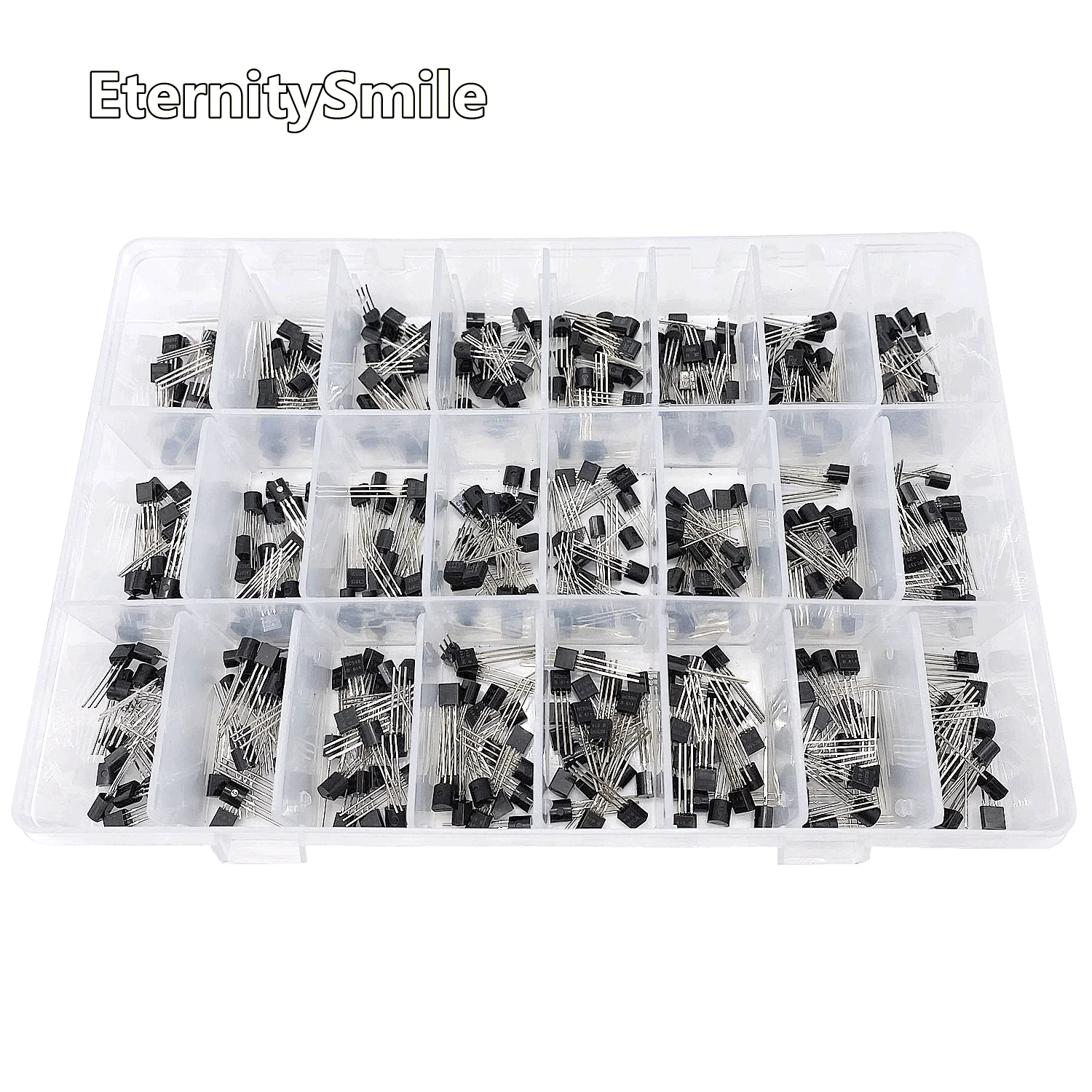 480 stücke 24 Wert ZU-92 PNP/NPN Silicon Rohr High-Frequenz Low-Power Amplifying Strom schalt Triode Transistor Kit