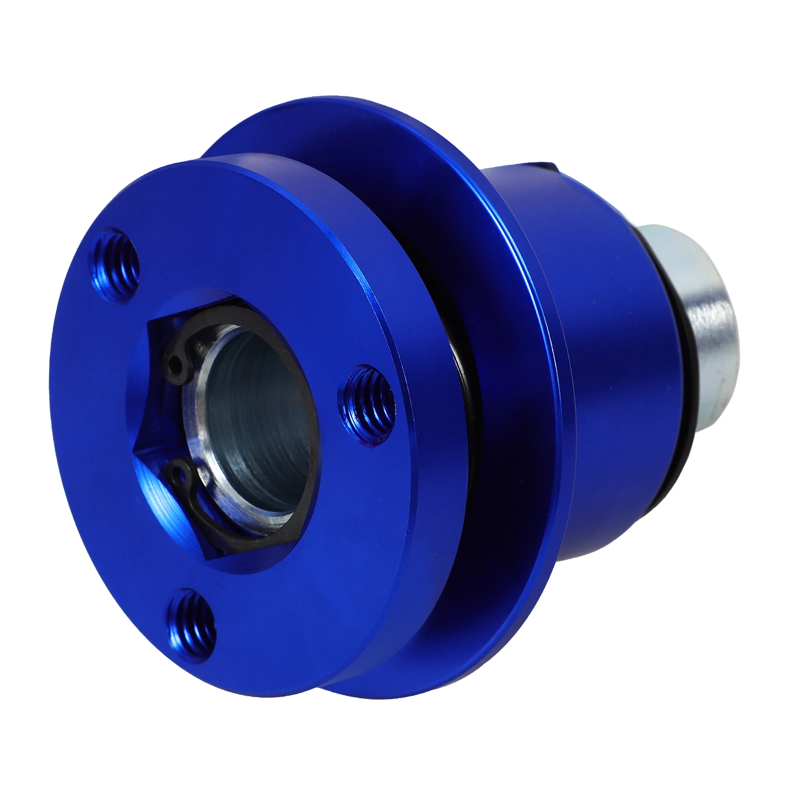 

Steering Wheel Quick Release Hub Adapter 360 Degree Steering Aluminum Alloy Car Disassembly Fast Disconnect Part