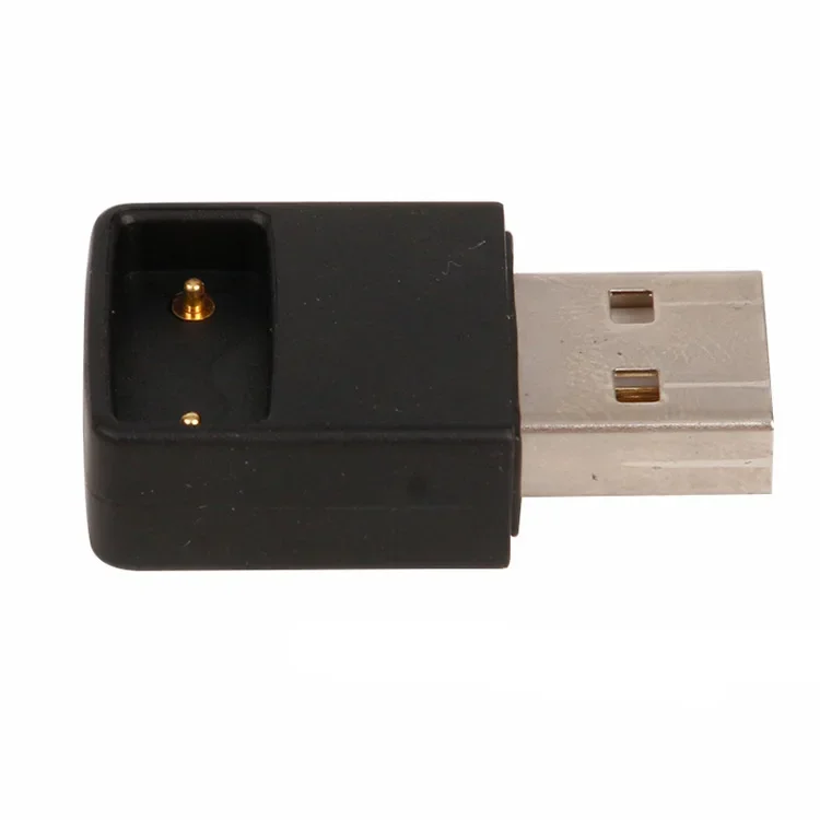 Cargador de batería USB negro portátil, puerto de carga de conexión para Juul Vape, Kit de herramientas de cigarrillo electrónico