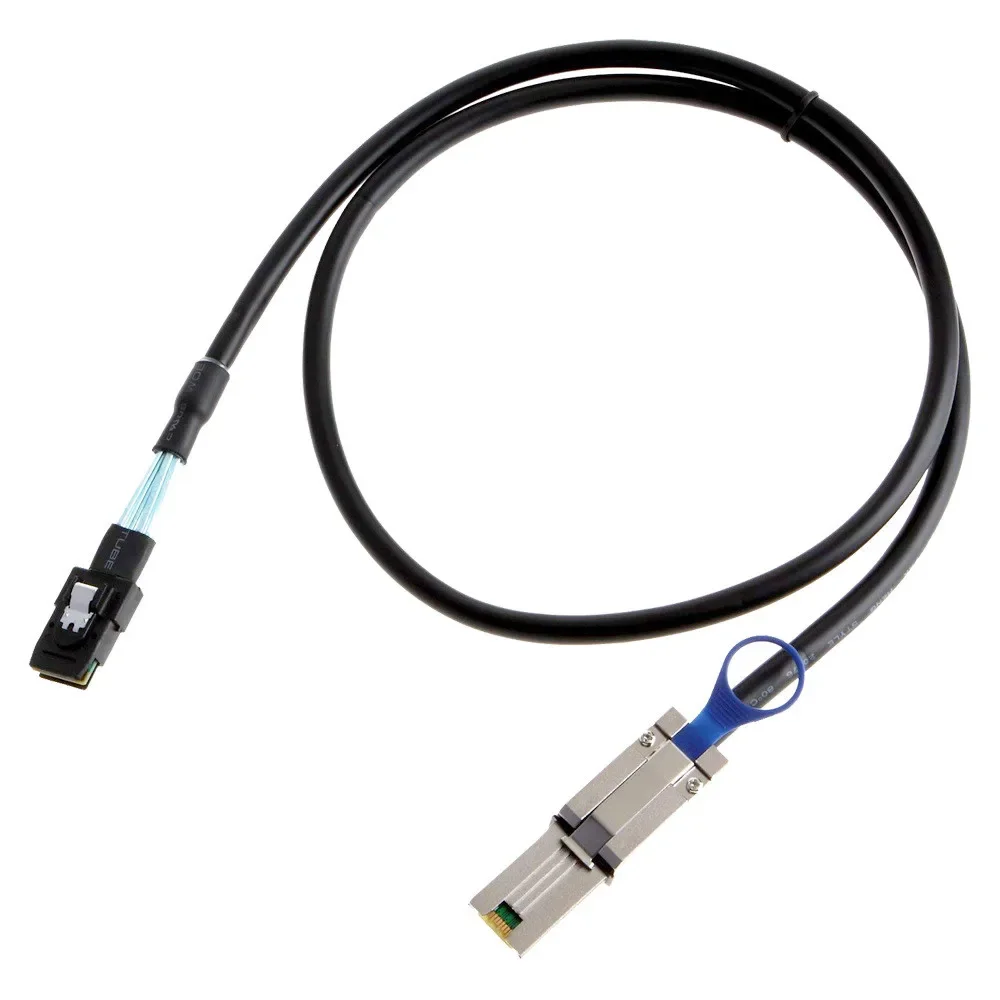 External Mini SAS 26pin (SFF-8088) Male to Internal Mini SAS 36pin (SFF-8087) Male Cable 0.5M 1M