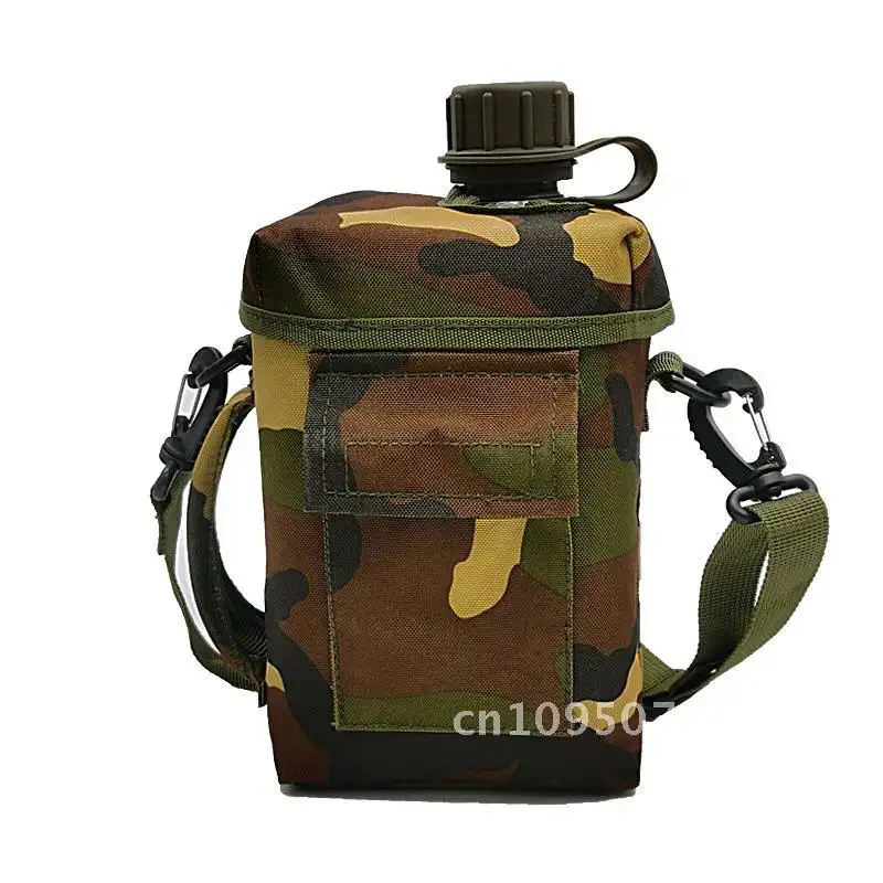 

2L Wear Resistant PVC Water Bottle Military Thermal Sport Canteen Portable Outdoor Travel Kettle Large Capacity Durable Camping