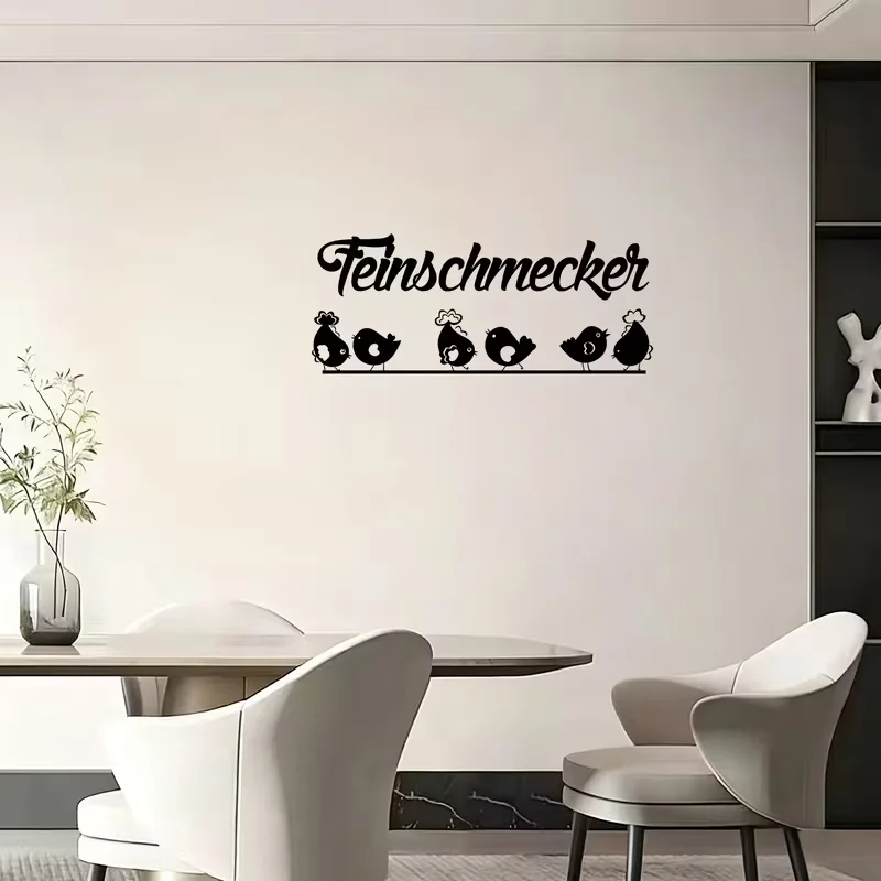 Retro Cat Shadow Wall Decal, Wall Artwork, Home Decoration, Easy Style, Adorable, Playful, Interior Design, Lounge, Sleeping Are