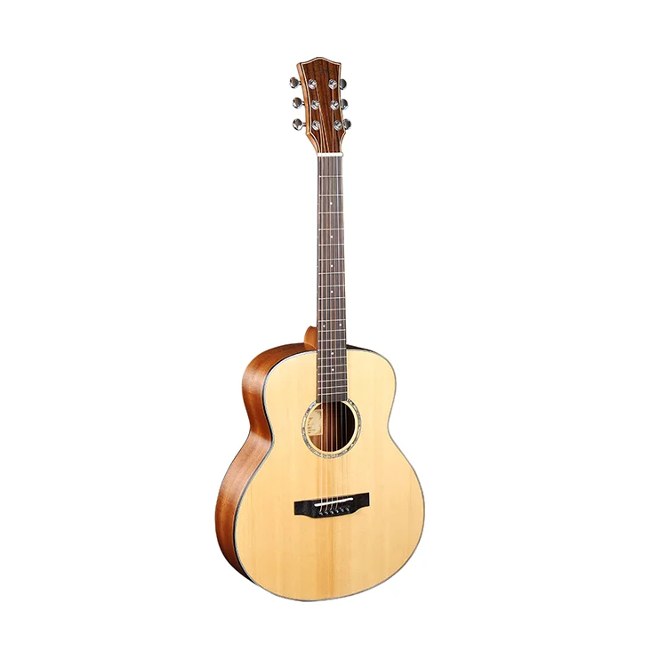 E36-101 High Quality Sapele 36 Inch Acoustic Guitar With Mahogany Neck