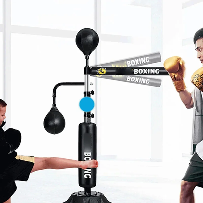 Boxing Reaction Target Household Rotary Dodge Sandbag Vertical Sandbag Adult Children Sandbag Taekwondo Training Equipment