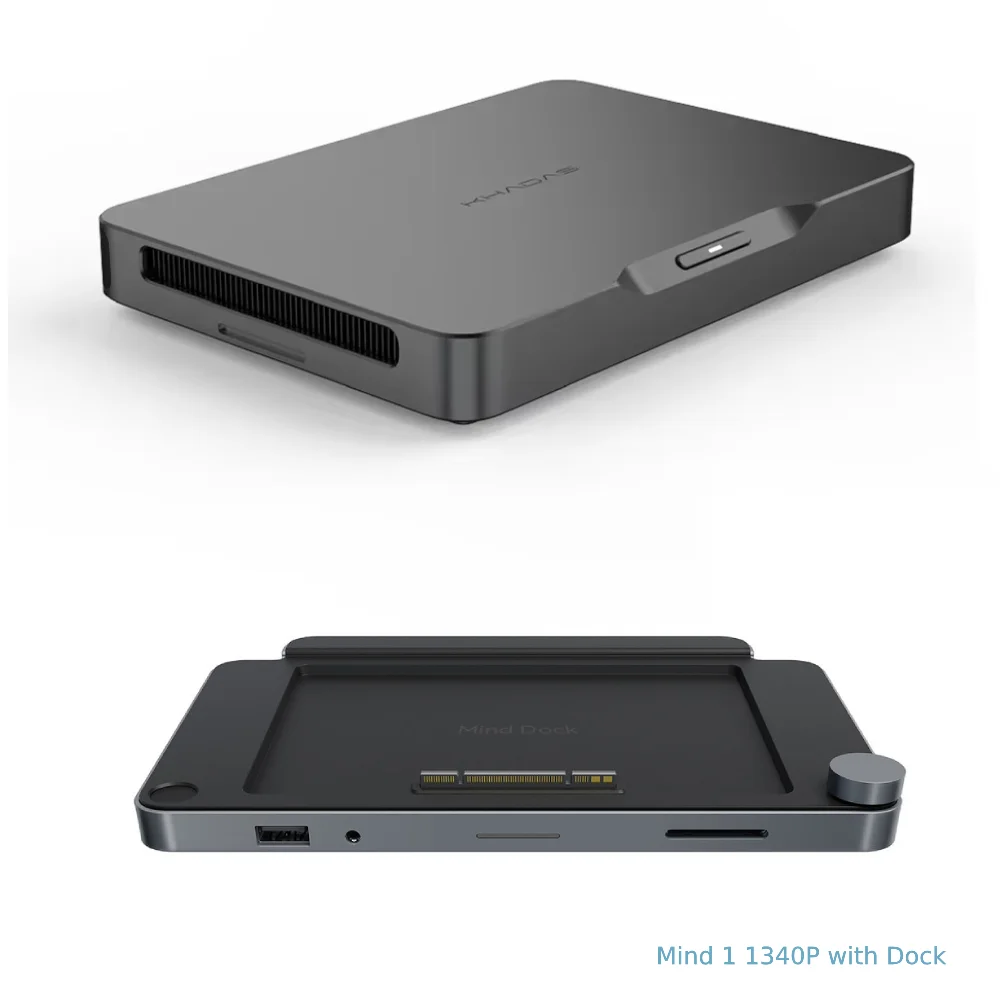 Khadas Mind 1 미니 PC, 인텔 코어 i7-1360P, 5.0GHz 마이크로