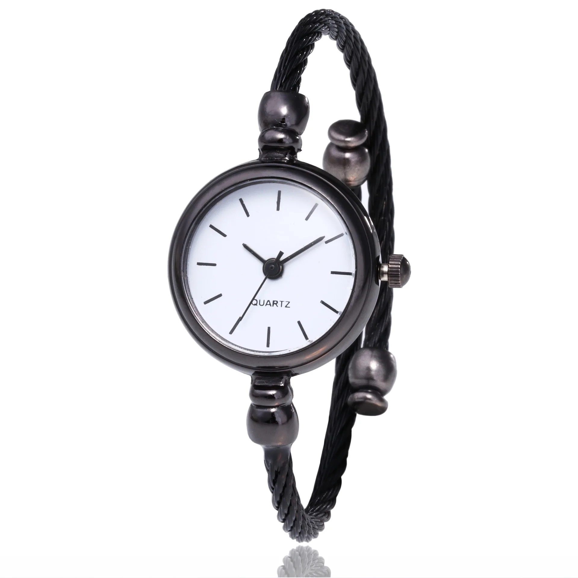 Fashion, Leisure, Luxury Women's Metal Bracelet, Digital Quartz Watch