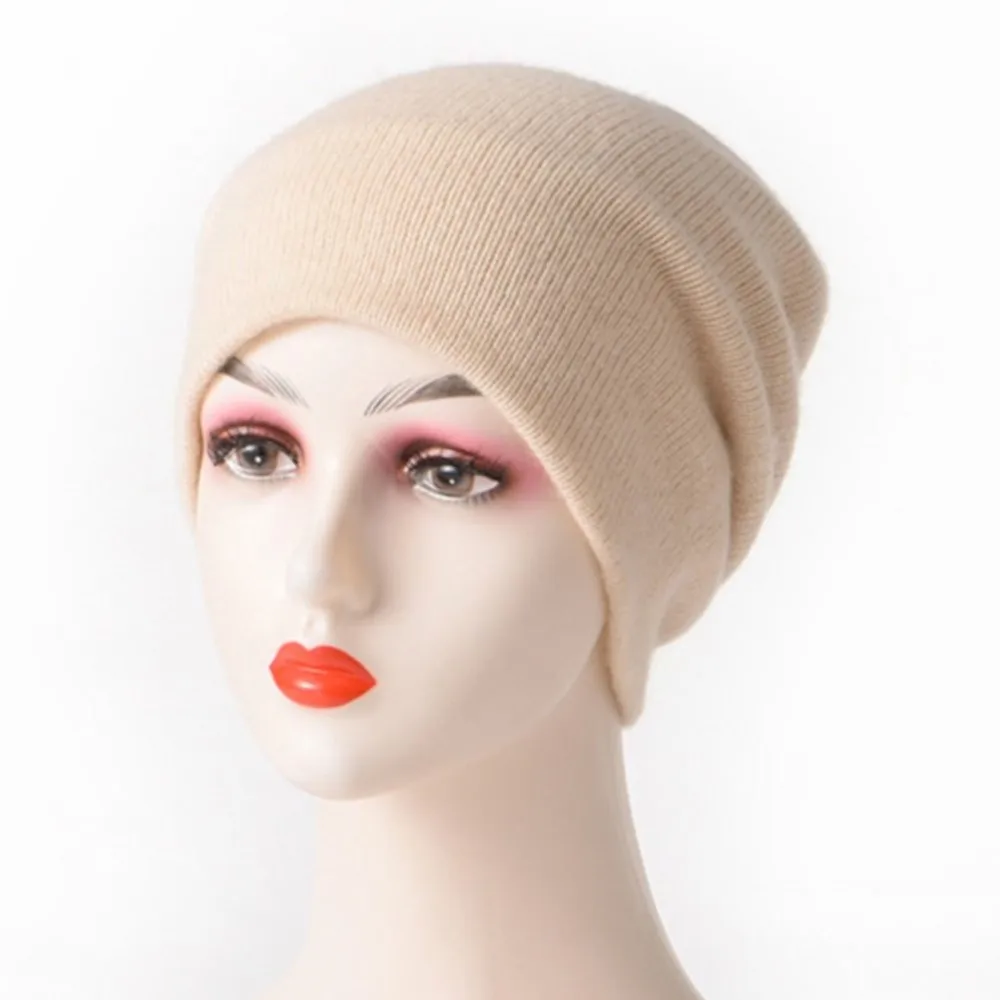 gift-cashmere-beanie-hat-women-winter-warm-cozy-daily-wear-classic-style-new-arrival-item-soft-fluffy-knit-skull-cap