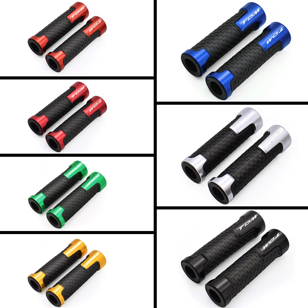 دراجة نارية CNC المقود القبضات مقود مقبض اليد القبضات لياماها TDM 850 TDM850 1991-2020 2021 TDM 900 TDM900 2004-2021 #4