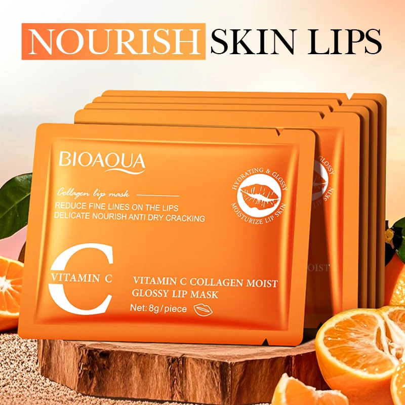 20 قطعة BIOAQUA كريستال الكولاجين قناع الشفاه ترطيب طبطب الشفاه أقنعة هلامية المضادة للتجاعيد ترطيب الشفاه سمنة الشفاه العناية بالبشرة #3