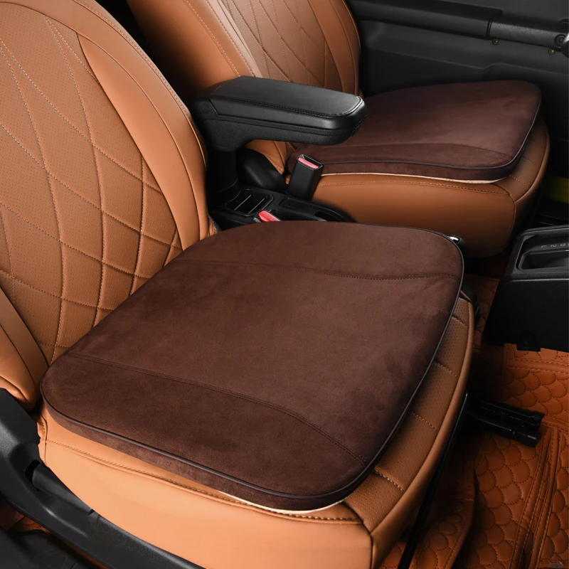 1PC Car Seat Cover Support Protector Mat Cowhide Auto Pad For Jimny JB64 / JB74 2023 2022 2021 2020 Car Styling Accessories
