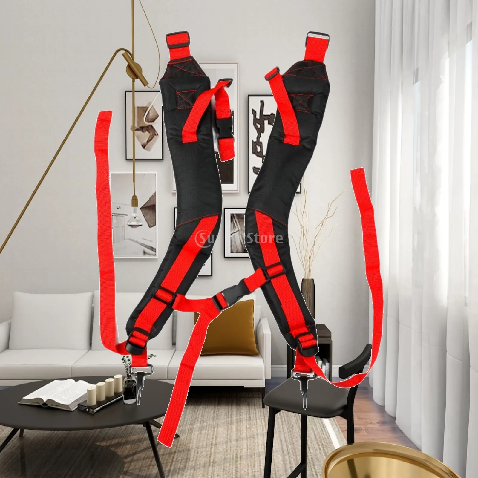 Backpack Blower Strap Kit Adjustable Oxford Cloth Harness Replacement Sturdy Breathable for BP510 727-05849 Yard Work