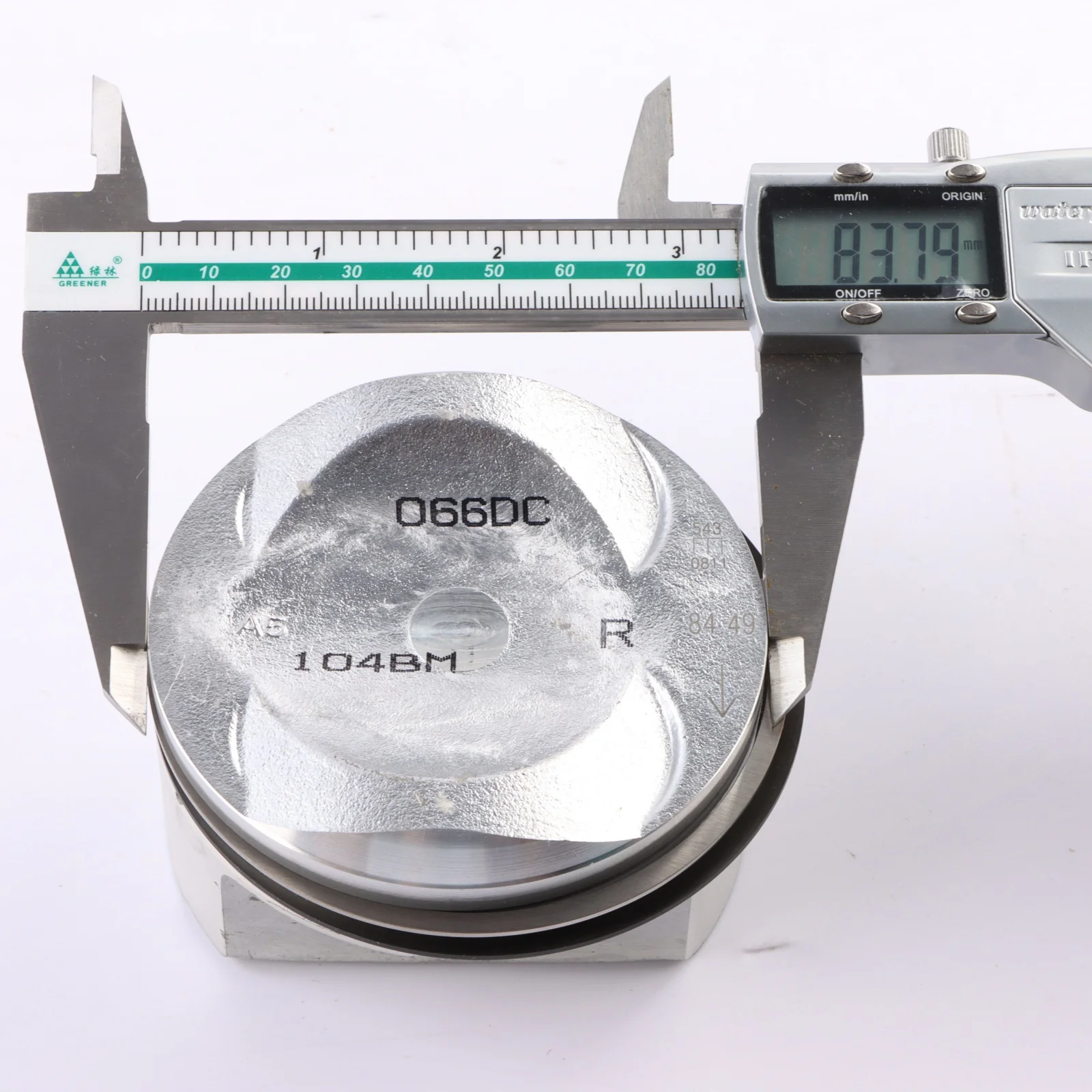 8 قطعة بيستونز وخواتم السيارة مجموعة Φ84.5mm STD Φ20mm 079107065DC 07910065AD لشركة فولكس فاجن طوارق أودي S5 A6 A8 Q7 4.2L FSI BVJ CAU V8 DOHC 40V #4