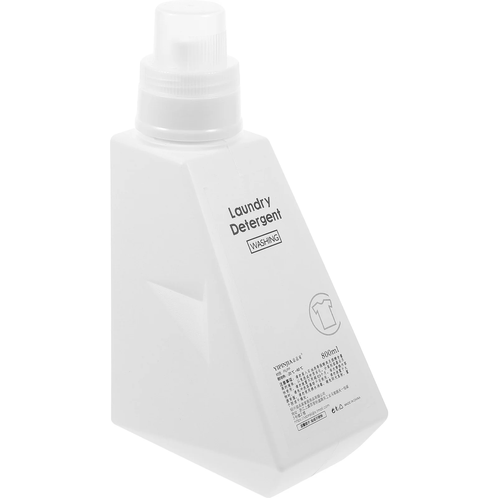 

Refillable Laundry Dispenser Bottle 800Ml Leak-Proof Portable Soap Container For Shower Gel Liquid Detergent Replacement Simple