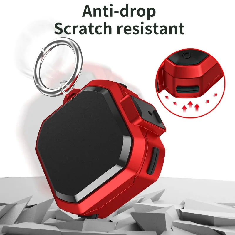 Защитный чехол с механическим переключателем для Samsung Galaxy Buds 2 Live Pro/Pro 2, защитный чехол с замком для наушников и пряжкой