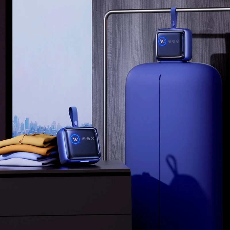 

Портативная складная сушилка для одежды 2026 с функцией стерилизации для дома, путешествий и общежития
