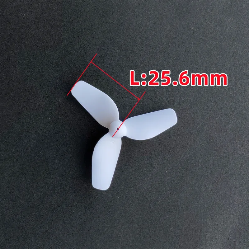 4PCS 51.2mm 3-Blade PC Shaft Propellers 1mm for Micro FPV Racing Freestyle DIY Drone Model Spare Parts