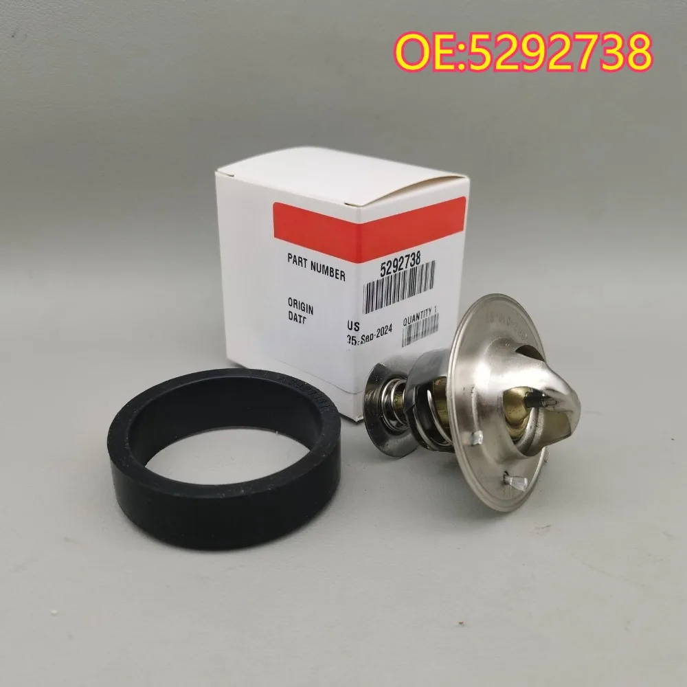 

High quality New For 5292738 For Cummins Thermostat Kit 82'C Diesel Engine 6BT5.9