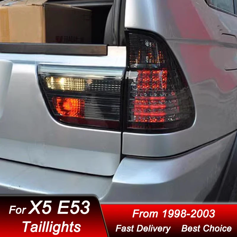 

Hot Car styling Tail Lights For BMW X5 E53 98-03 emark new style LED Tail Lamp Dynamic Turn Signal Light Tail Lamp Assembly