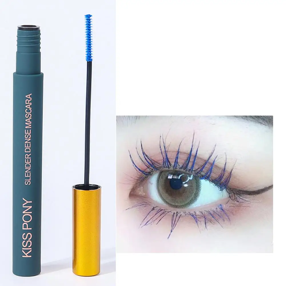 Magische Farbe Mascara Curl Wimpern verlängerung dicke Curling wasserdicht kein dauerhaftes Werkzeug Make-up Verlängerung Wimpern verschmieren lon l5q1