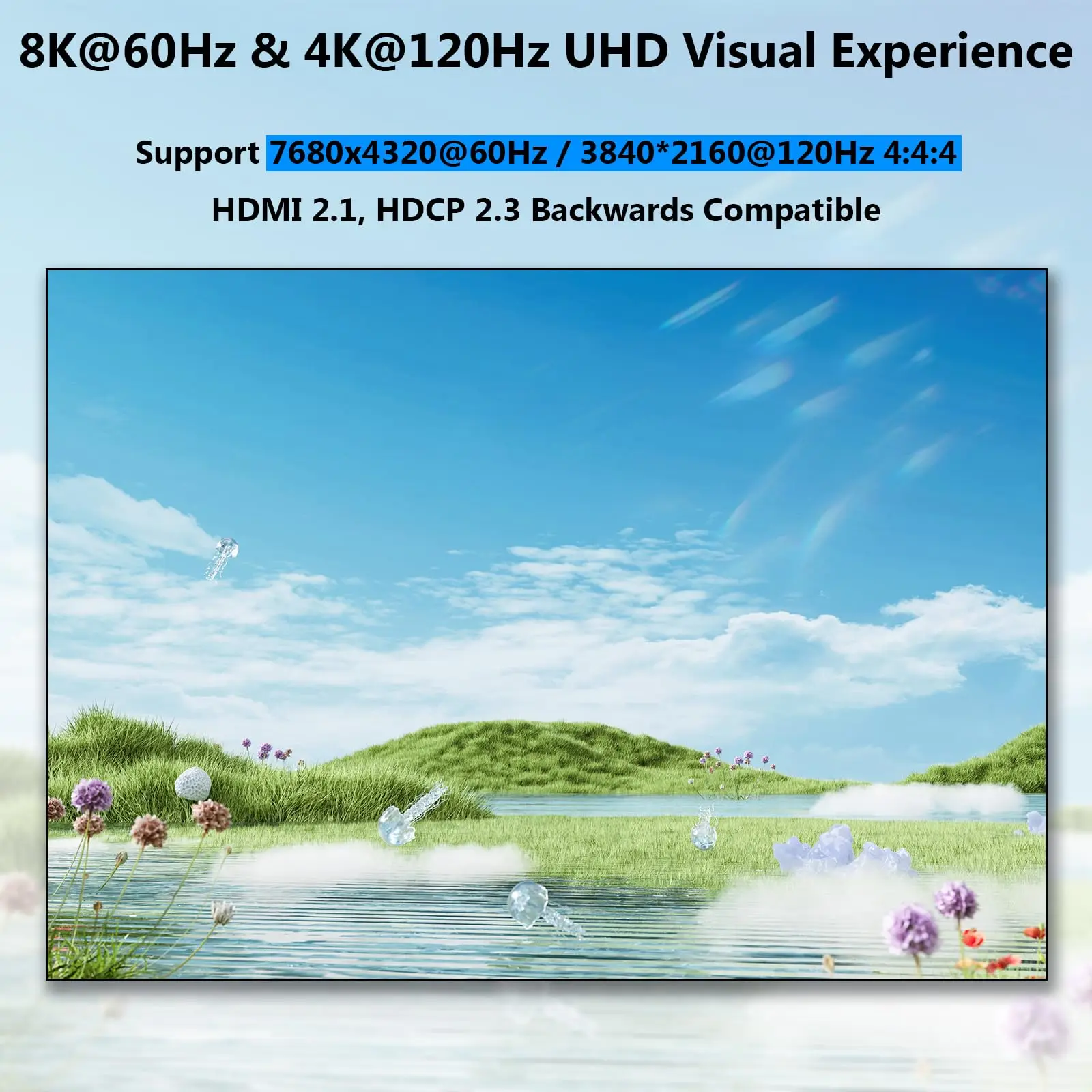 Imagem -04 - Kvm Switch For Computers 8k @ 60hz 4k @ 144hz Simulação Edidusb 3.0 Computadores Share Monitor And Share Keyboard 8k