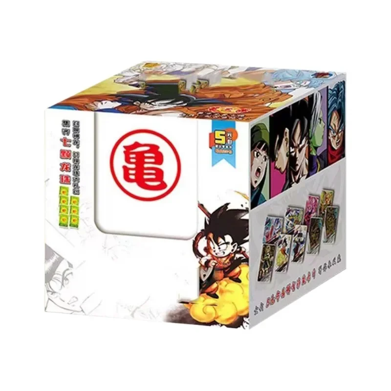 Anime Dragon Ball Cards Shiny Son Goku Saiyan Vegeta Anime Trading Battle Booster Box Game Children Collection Card Gift Toy