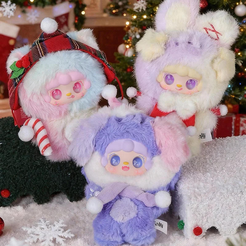 

Yooki Oxygen Christmas Dingding Dang Blind Box Vinyl Doll Kawaii Bag Pendant Decoration Cute Keychain Girl Souvenir