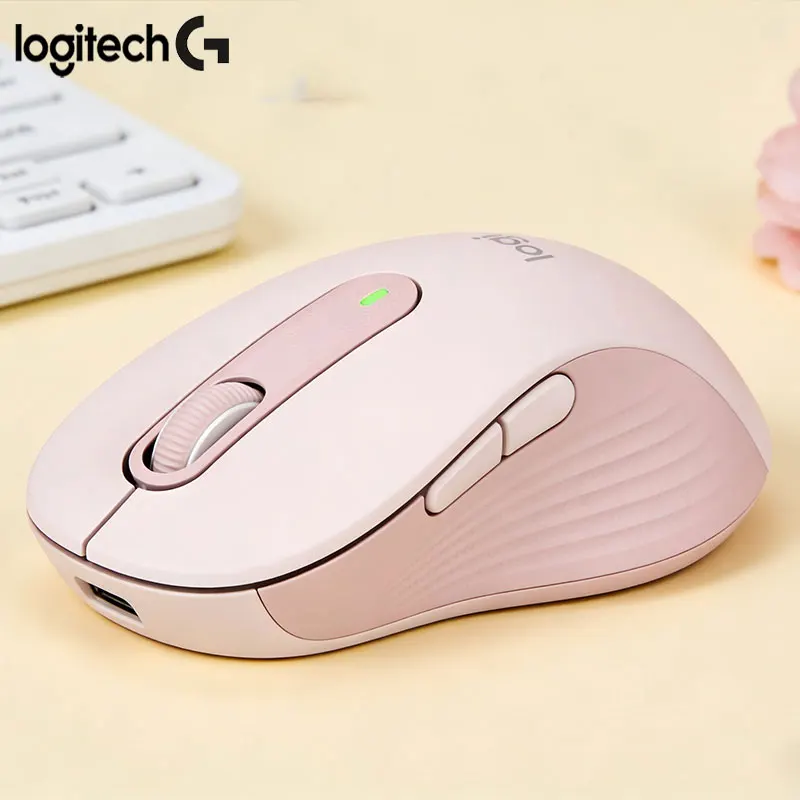 

Logitech M650 Wireless Bluetooth Silent Mouse Office Laptop Sensor Technology Advanced Optical Programmable Buttons Mice