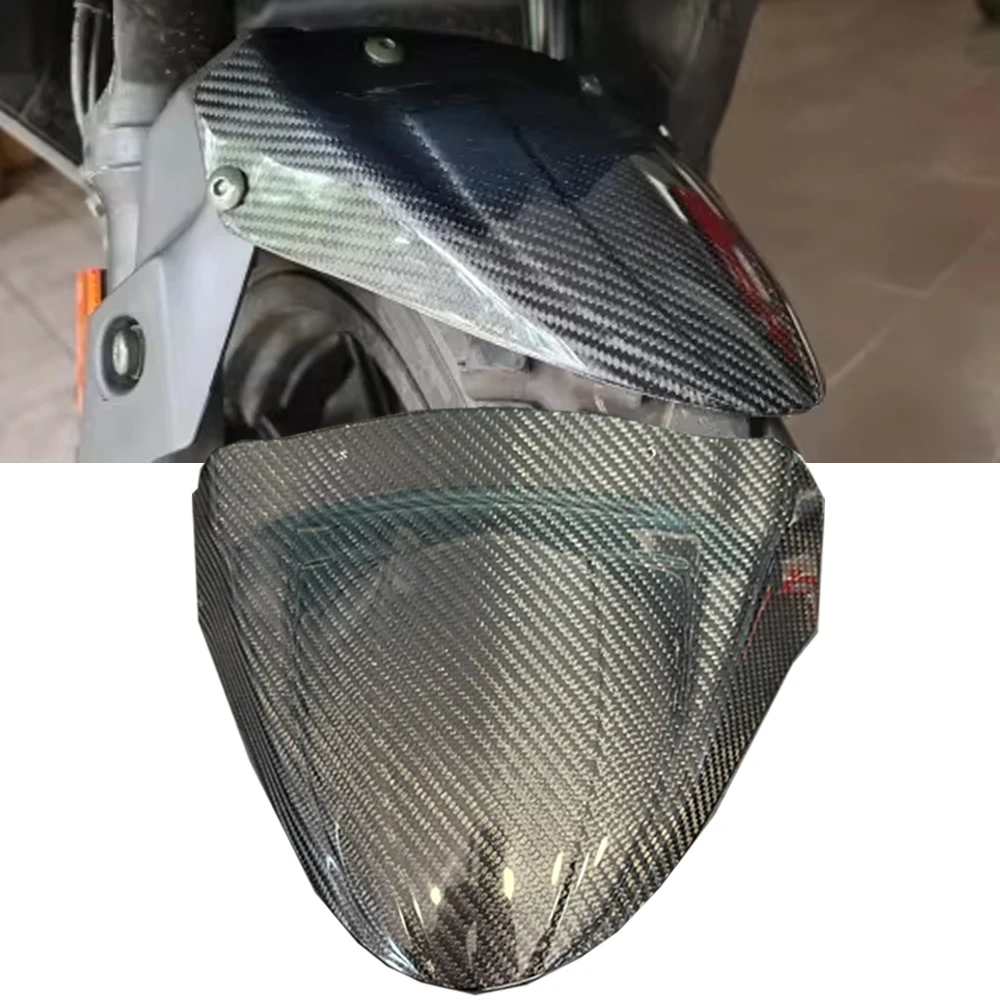 

Motorcycle Parts Carbon Fiber Front Fender For Kymco XCITING S350 350 TCS DTX 360 Mudguard Extension Wheel Splash Guard Fairing