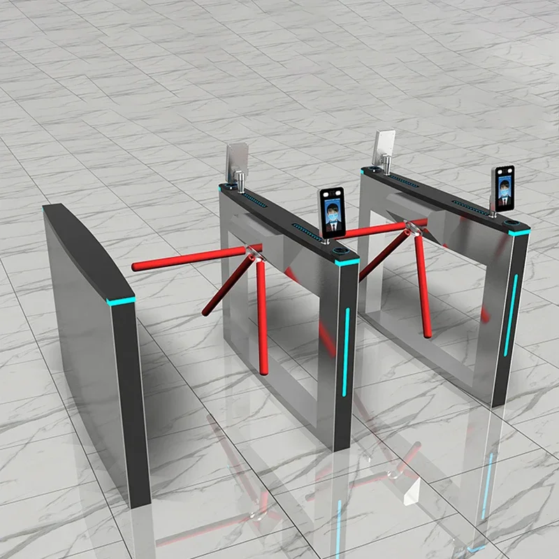 SEWO Automatic Gym Tripod Turnstile Gate With Access Control System High Speed Railway Station Security Entrance
