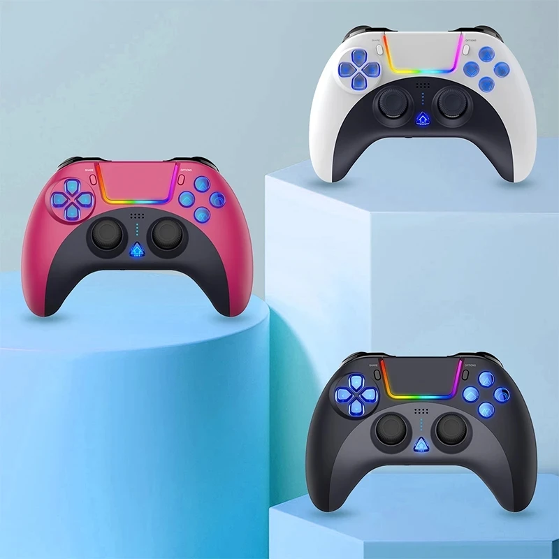 2022ใหม่ Ipega 4023บลูทูธ Gamepad เกมคอนโทรลเลอร์ทัชแพดไร้สายจอยสติ๊กสำหรับ PS4 PS3 IOS MFi เกมโทรศัพท์ Android PC