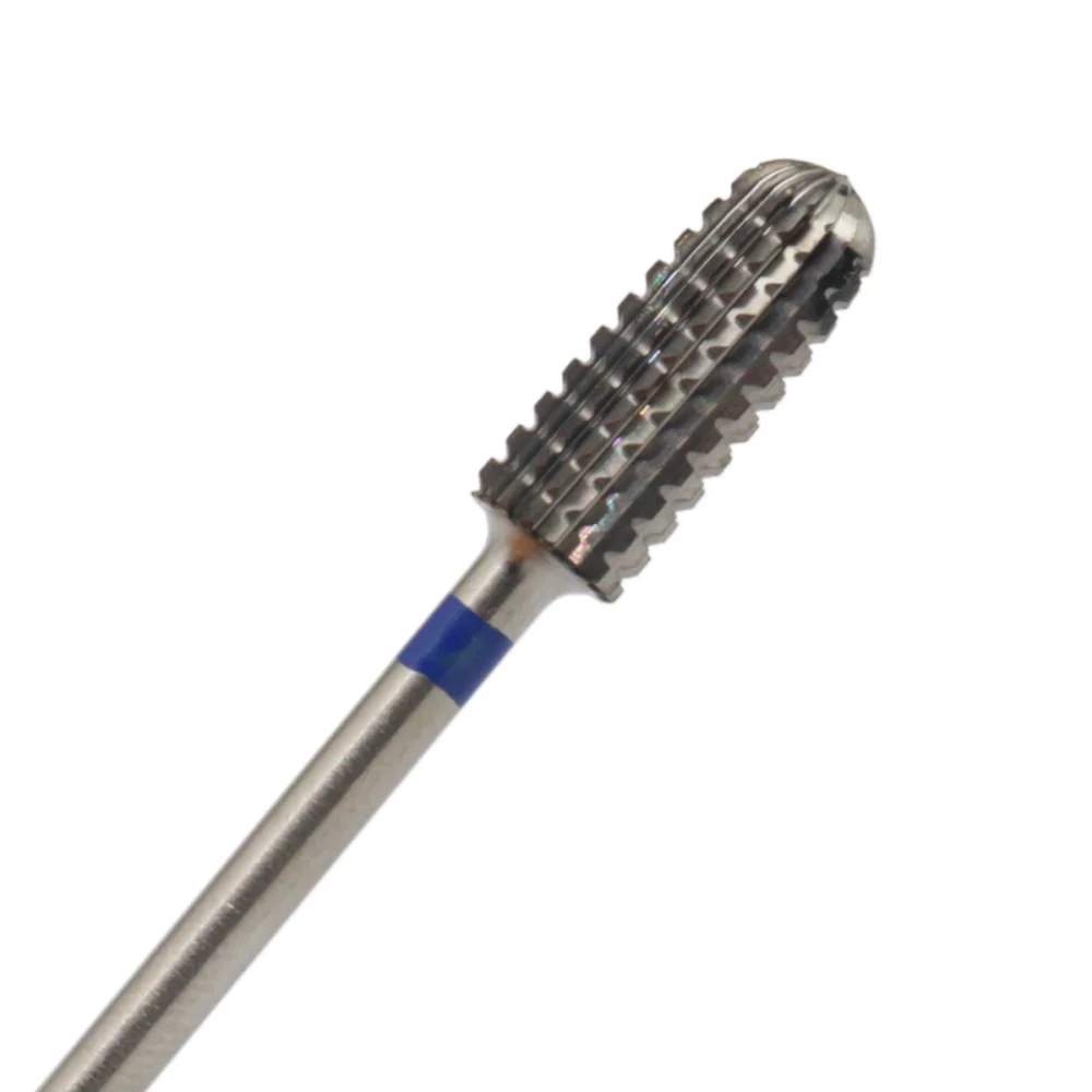 1 Stück 2,35 mm Schaft Rundkopf-Nagelbohrer Elektrischer Maniküre-Fräser für Gel-Lack-Entfernung und Nagelhautreinigung – Detail 5