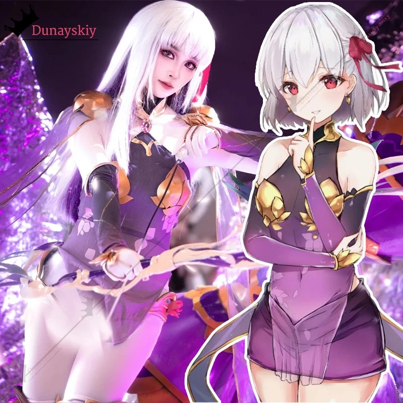 

Kama Косплей Игра Fatee/Grandd Orderr Assassin Kama Stage 2, костюм для косплея на Хэллоуин, маскировка, парик, обувь, полный комплект аксессуаров