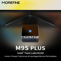 MOREFINE Mini Pc Windows11Pro 12th Gen AlderLake N100 150(Up to 3.6GHz) Office PC Desktop Computers Laptop Pc Gamer WiFi6 BT5.2