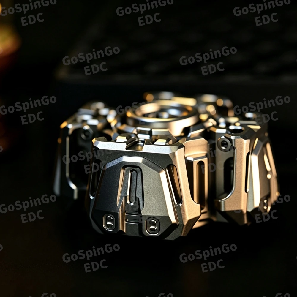 T-MAX EDC Ancient Iron Fidget Spinner Anxiety Toys Open Nail Gyro Anxiety Relief Gadgets Original Designs