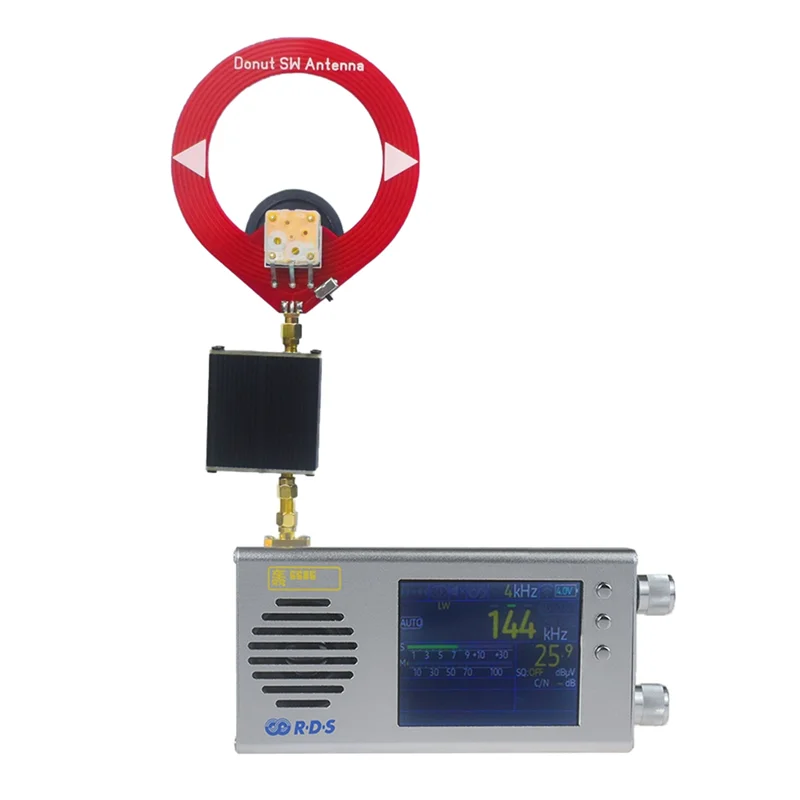 B04B-TEF6686 Radio Receiver All Band FM/MW/Shortwave /LW Radio Portable Handheld Radio With Donut Antenna Amplifier