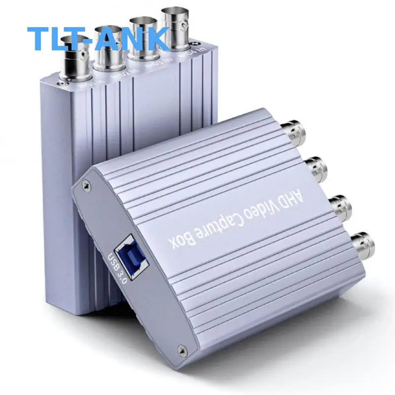 4CH AHD USB 1080p 720p AHD to Video Capture Card Video Capture Internal Box Support Vmix Wirecast ManyCam VLC